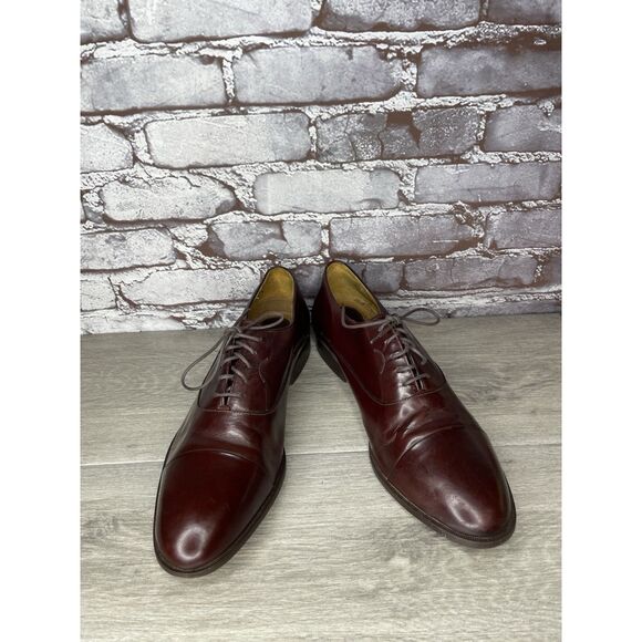 Paragon Brown Leather Cap Toe Handmade Oxfords Lace Up Shoes Men Sz 11D US/44EU - Picture 10 of 16